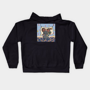 party rat Kids Hoodie